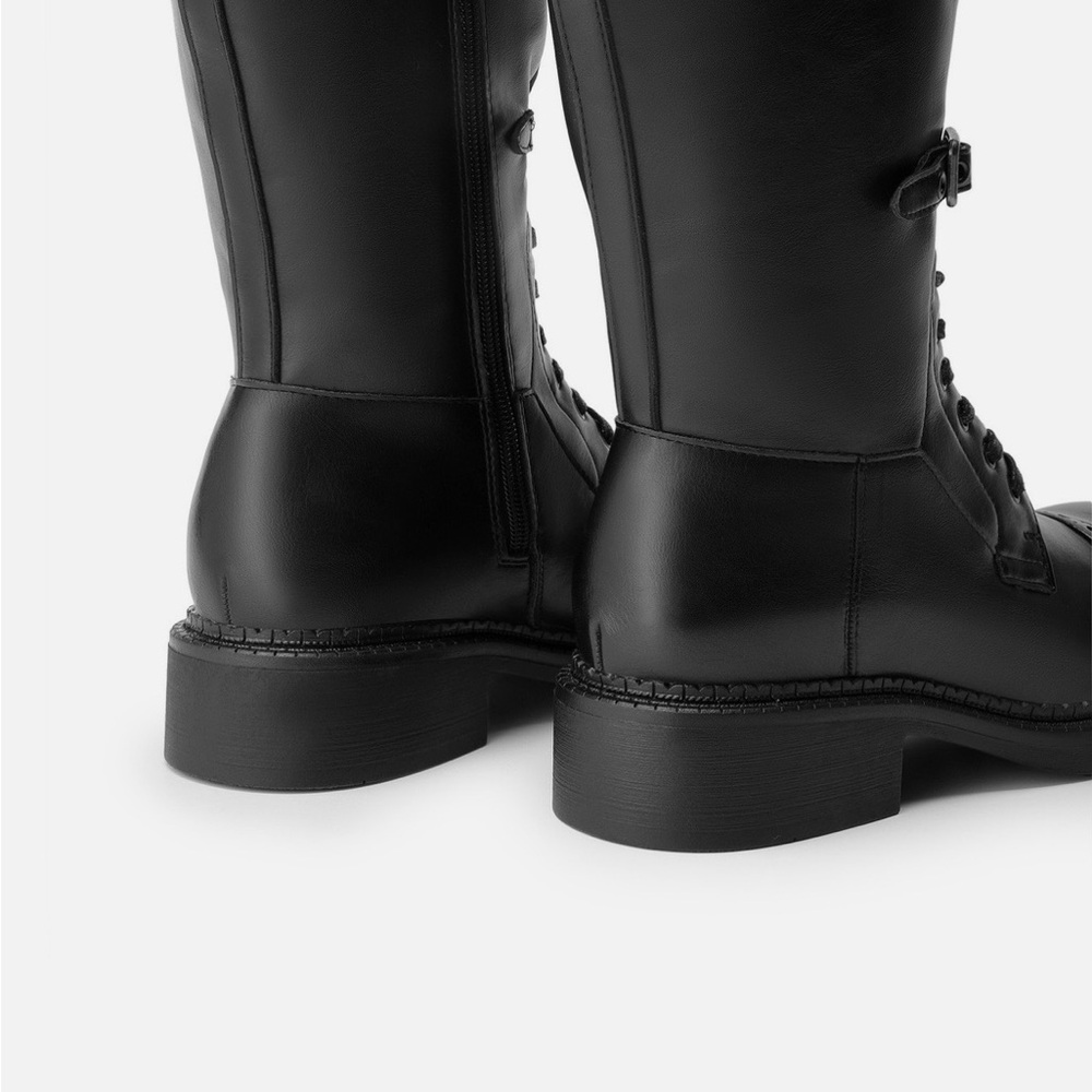 Dream Pairs Knee High Riding Moto Boot - Picture 6 of 7